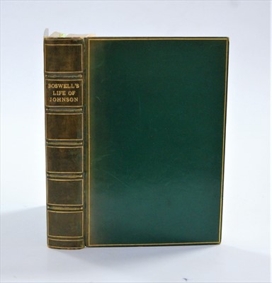 Lot 727 - Boswell's Life of Johnson, 1927, two volumes...