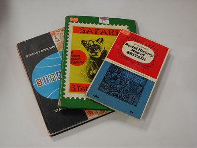 Lot 770 - A Stanley Gibbons Safari stamp album; together...