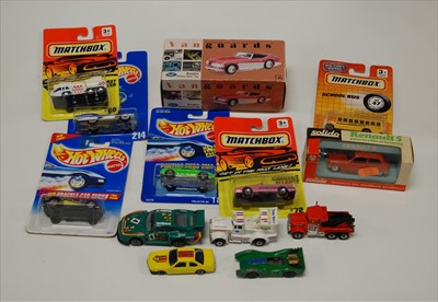 Lot 787 - A collection of various diecast model vehicles...