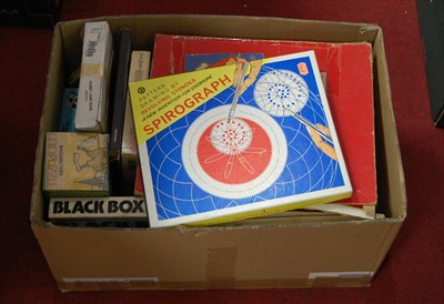 Lot 796 - A collection of various board games and toys...