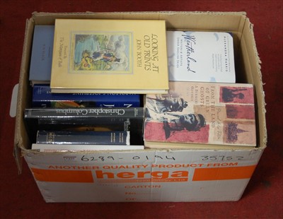 Lot 801 - A collection of various hard back books to...