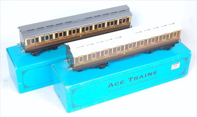 Lot 429 - 4 ACE Trains GWR brown/cream clerestory...