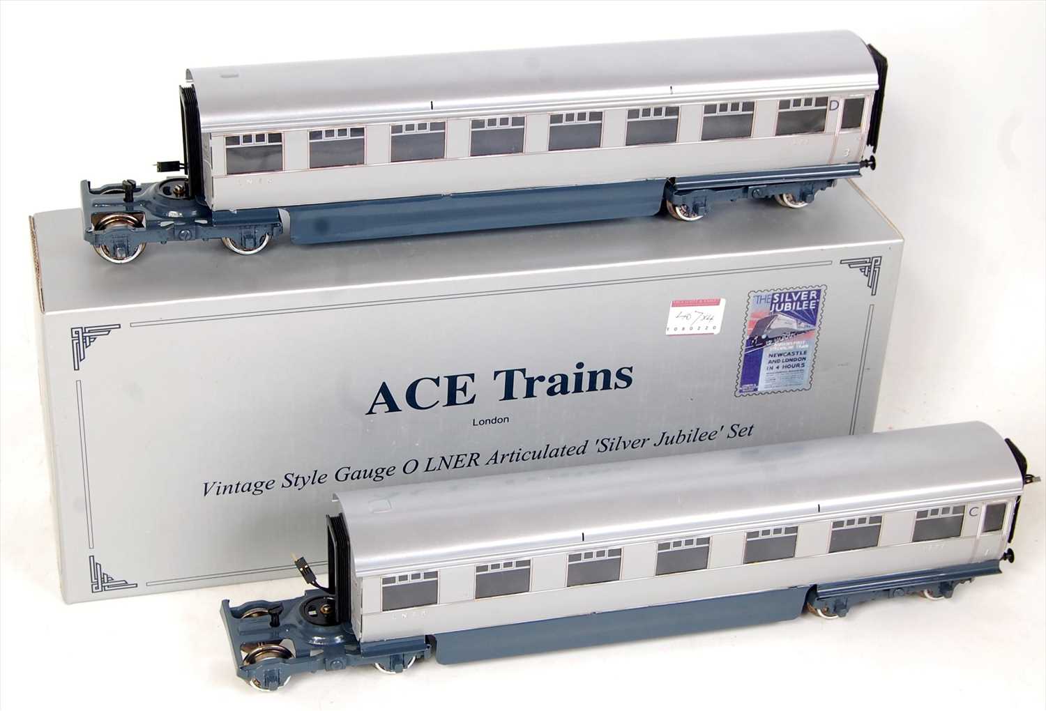 Lot 407 - ACE Trains Silver Jubilee coach sets A,B,C,...