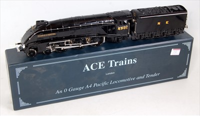 Lot 378 - ACE Trains NE wartime black class A4 engine...