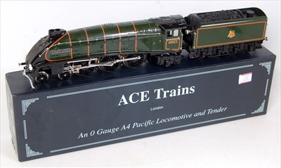 Lot 388 - ACE Trains BR lined green class A4 engine and...