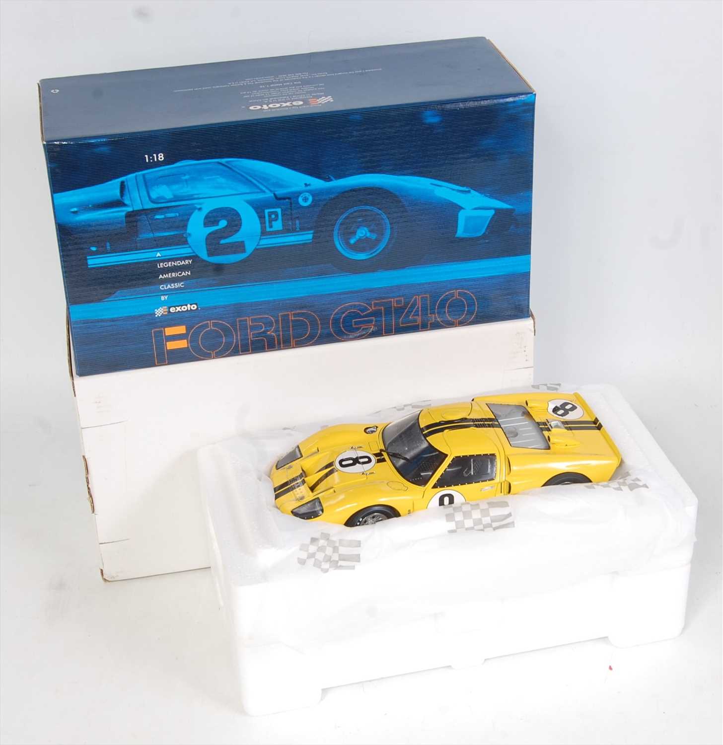 Lot 2513 - An Exoto Racing Legends 1/18 scale model of a...