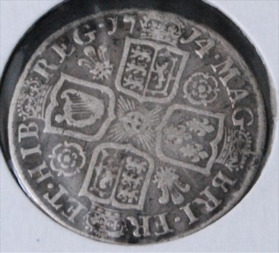 Lot 90 - Great Britain, 1714 shilling