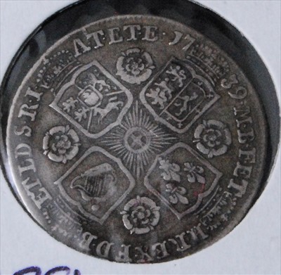 Lot 92 - Great Britain, 1739 shilling