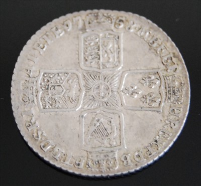 Lot 96 - Great Britain, 1758 shilling