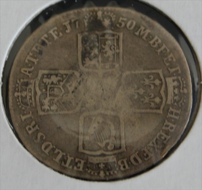 Lot 97 - Great Britain, 1750 shilling