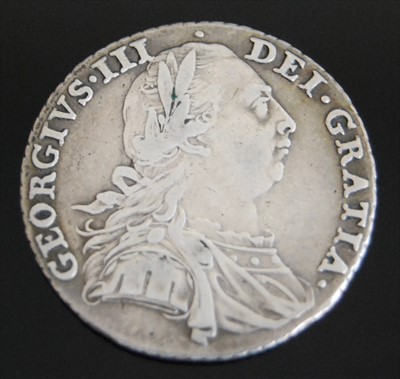 Lot 98 - Great Britain, 1787 shilling