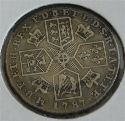 Lot 98 - Great Britain, 1787 shilling