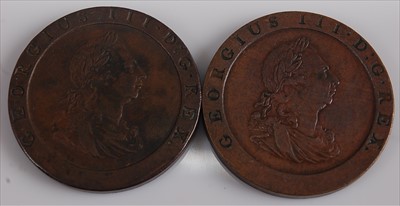 Lot 114 - Great Britain, 1797 cartwheel penny