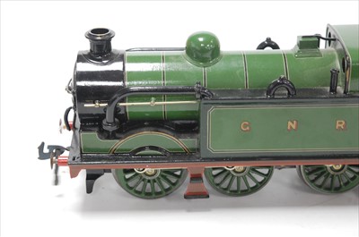 Lot 519 - A gauge 1 GNR green class N2 0-6-2 tank engine...