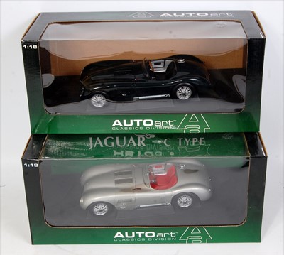 Lot 2526 - An Auto Art Models Jaguar C-type boxed diecast...