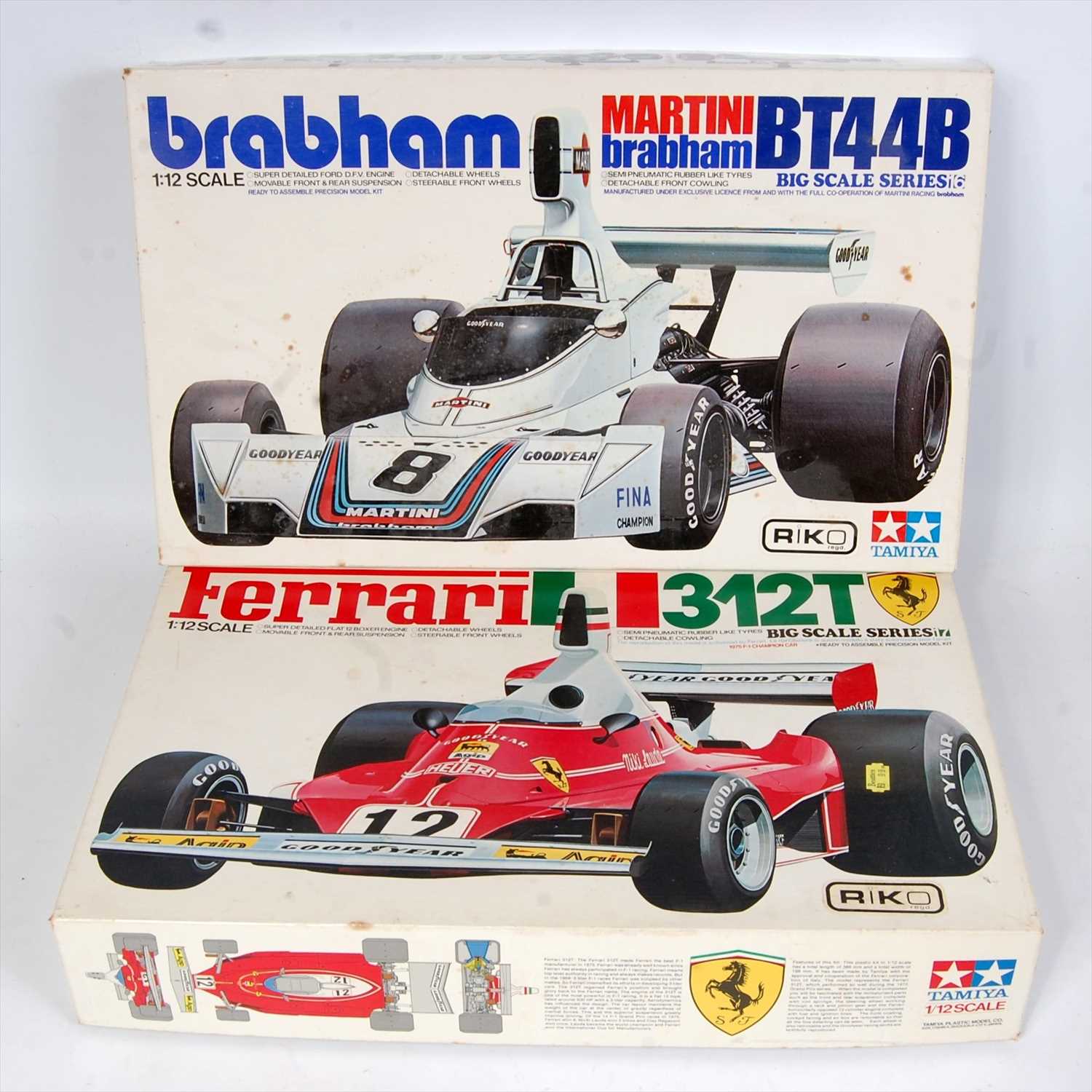 Tamiya Martini Brabham BT44B Big Scale 1/12 Racing Car Model Kit