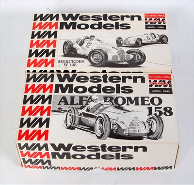 Lot 1510 - A Western Models 1/24 scale F1 white metal...