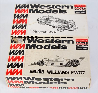 Lot 1512 - A Western Models 1/24 scale white metal F1...