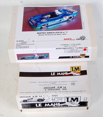 Lot 1520 - A Le Mans Miniatures 1/24 scale resin classic...