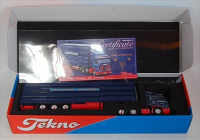 Lot 2542 - A Tekno 1/50 scale model of a RW Stewart...