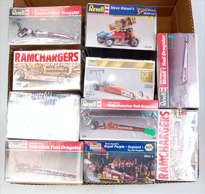 Lot 1522 - Ten various boxed as issued Revell and MPC...