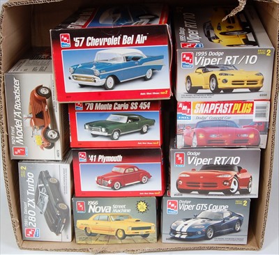 Lot 1527 - Ten various boxed as issued AMT/ERTL 1/24 and...