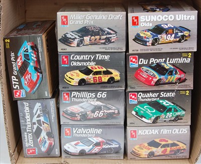 Lot 1530 - An AMT/ERTL 1/25 scale Nascar and Highspeed...