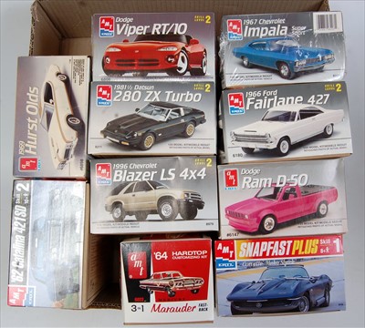 Lot 1533 - Ten various boxed as issued AMT and AMT/ERTL...