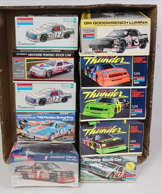 Lot 1539 - A Monogram 1/24 scale Days of Thunder and...