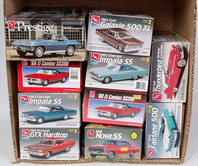 Lot 1540 - Ten various boxed as issued AMT/ERTL 1/25...