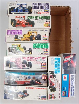 Lot 1576 - Nine various boxed as issued Hasegawa 1/24...