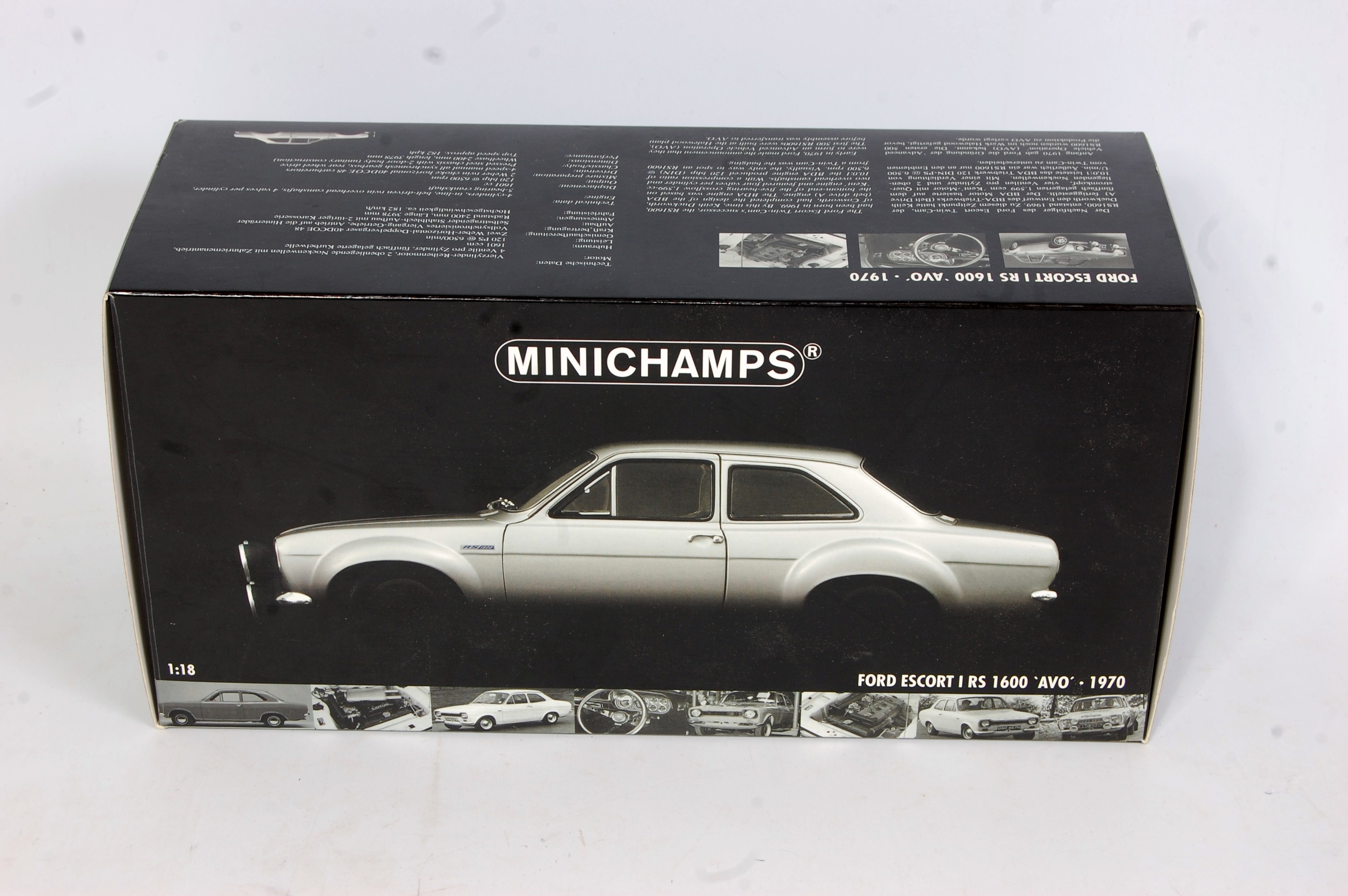 Lot 2623 - A Minichamps 1/18 scale model of a Ford