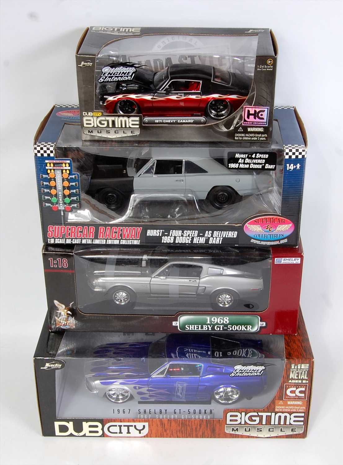 Lot 2662 - A collection of various 1/18 and 1/24 scale...