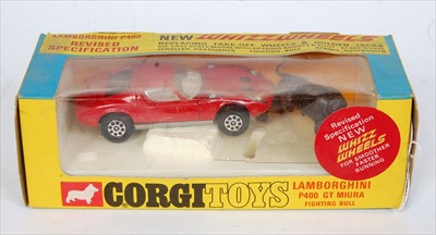 Lot 1613 - A Corgi Toys No. 342 Lamborghini P400 GT Maura...