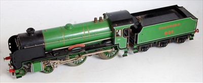 Lot 4 - An Aster gauge 1 live steam model of a green...