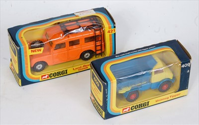 Lot 1620 - A Corgi Toys boxed commercial vehicle group to...