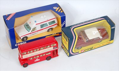 Lot 1621 - A Corgi Toys boxed and Code 3 Promotional...