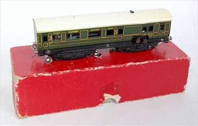 Lot 812 - A Trix Twin pre-war Southern Railway EMU motor...