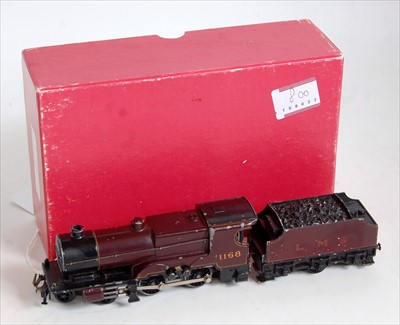 Lot 800 - A Trix Twin post war LMS maroon compound...