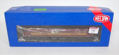 Lot 744 - A Heljan Ref. 46503 factory weathered class 47...