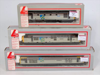 Lot 747 - Three Lima diesel locomotives 33050...