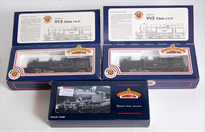 Lot 740 - 3 Bachmann ex LNER class V1/3 2-6-2 tank...