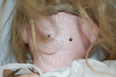 Lot 2086 - An Armand Marseille bisque head doll, having...