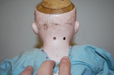 Lot 2088 - An Armand Marseille bisque head doll, having...