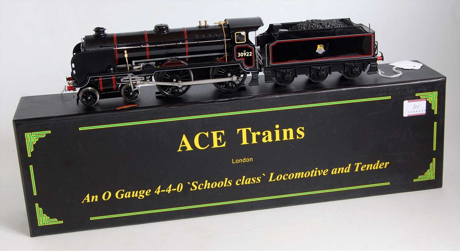 Lot 305 - ACE Trains 4-4-0 Schools class loco and tender...