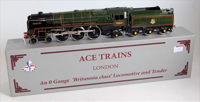 Lot 306 - ACE Trains Britannia loco and tender no. 70026...