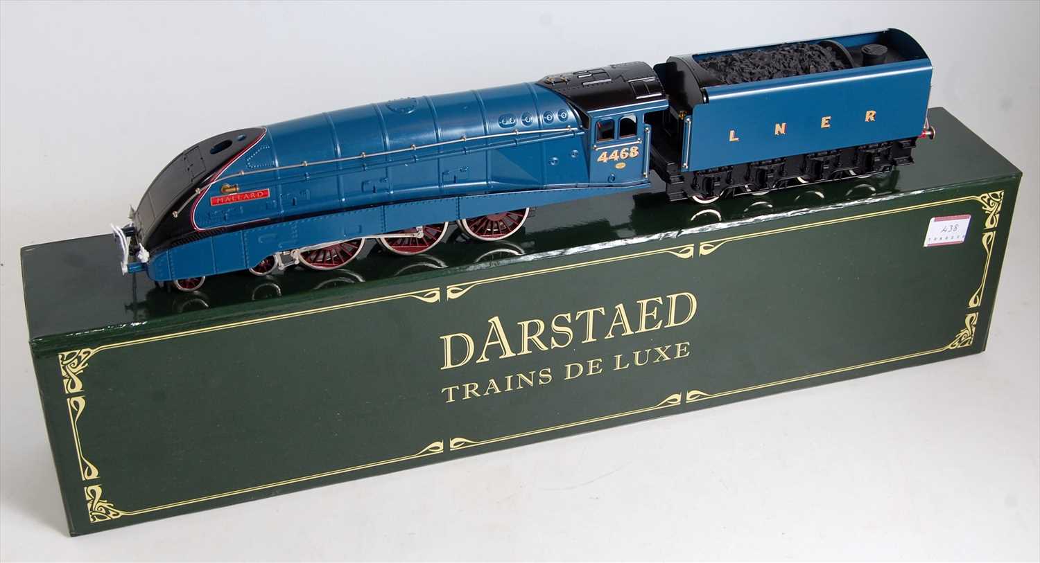 Lot 438 - Darstaed A4 loco and tender "Mallard" garter...