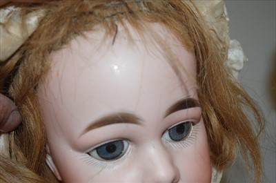 Lot 2099 - An Armand Marseille bisque head doll, having...