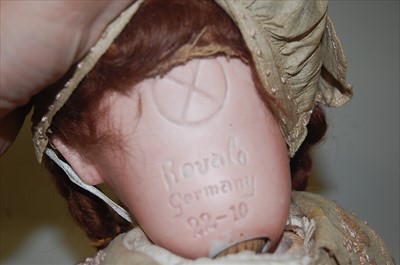 Lot 2105 - A Gebruder Ohlhaver bisque head doll, having...