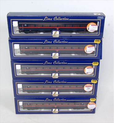 Lot 706 - Rake of five Lima collection GNER livery...